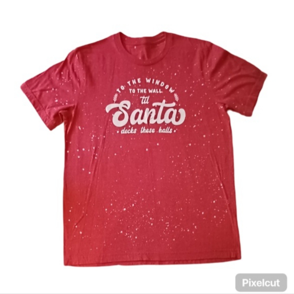 🆕️ Funny Christmas Graphic Tee Shirt - Size L